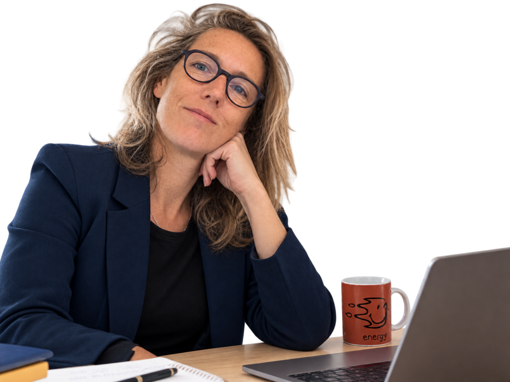 Christilla de Foresta, fondatrice de Tempoviz, à son bureau