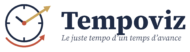Logo Tempoviz, le juste tempo d'un temps d'avance